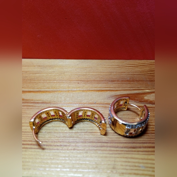 Crystime Arracadas rhodium For Women - Picture 3 of 4